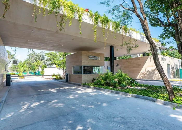 Apartahotel Con Terraza Privada Y Diseño Moderno Playa del Carmen